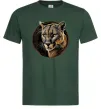 Мужская футболка Пума малюнок Темно-зеленый Мужская футболка Пума малюнок Темно-зеленый фото