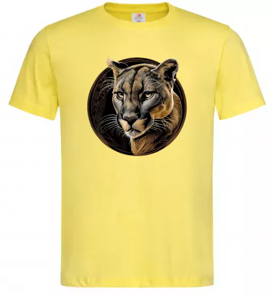 Мужская футболка Пума малюнок Лимонный фото