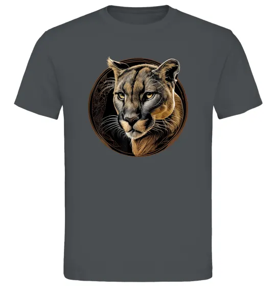 Мужская футболка Пума малюнок Графит фото