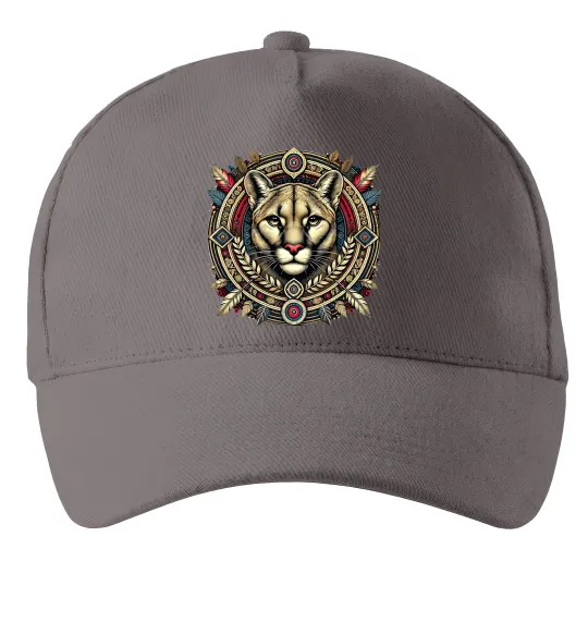 Кепка Пума візерунок Сірий фото