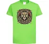 Детская футболка Пума візерунок Лаймовый фото