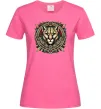 Женская футболка Пума візерунок Ярко-розовый фото