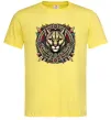 Чоловіча футболка Пума візерунок Лимонний Чоловіча футболка Пума візерунок Лимонний фото