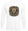 Лонгслив Пума візерунок Белый фото
