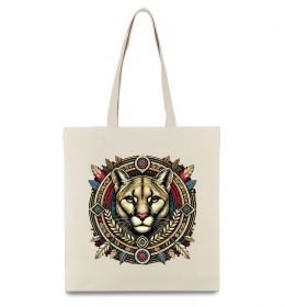 Еко-сумка Пума візерунок