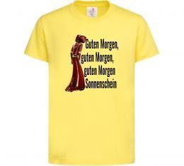 Детская футболка Cassandra guten morgen Детская футболка Cassandra guten morgen