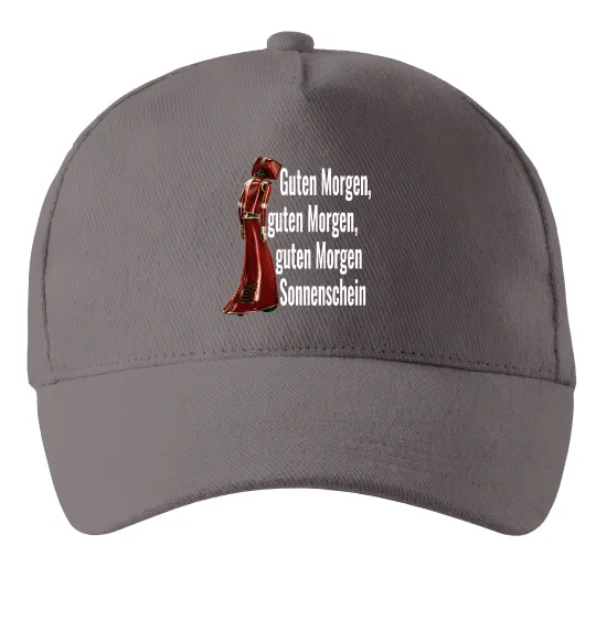 Кепка Cassandra guten morgen Сірий фото