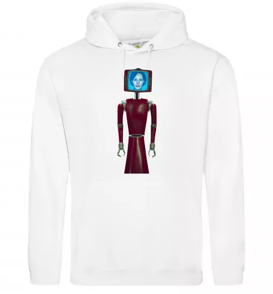 Чоловіча толстовка (худі) Cassandra robo Білий фото