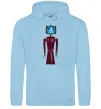 Чоловіча толстовка (худі) Cassandra robo Блакитний фото