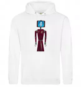 Женская толстовка (худи) Cassandra robo Белый фото