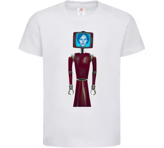 Детская футболка Cassandra robo Белый фото