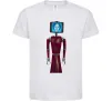 Детская футболка Cassandra robo Белый Детская футболка Cassandra robo Белый фото
