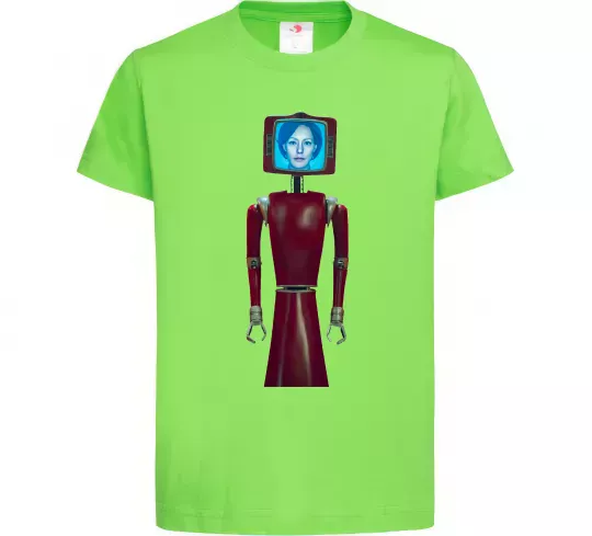 Детская футболка Cassandra robo Лаймовый фото