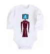 Дитячий бодік Cassandra robo Білий фото