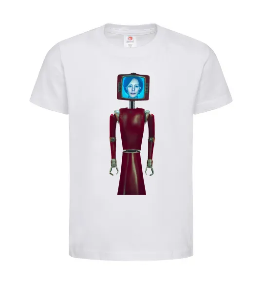 Детская футболка Cassandra robo Белый фото