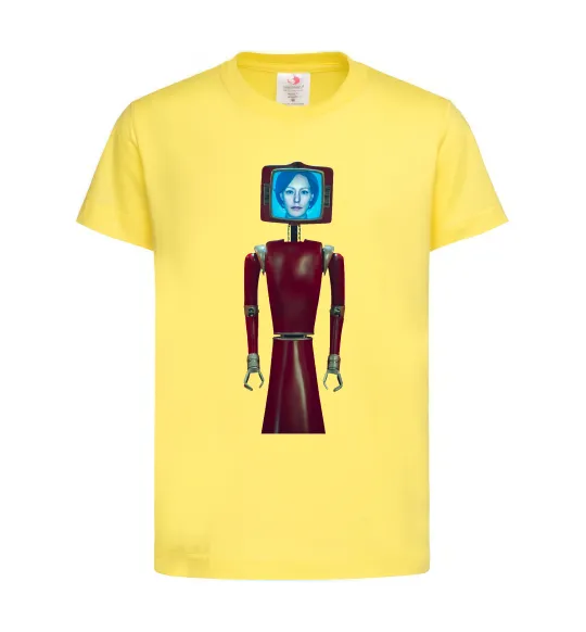 Детская футболка Cassandra robo Лимонный фото