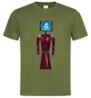 Мужская футболка Cassandra robo Оливковый фото