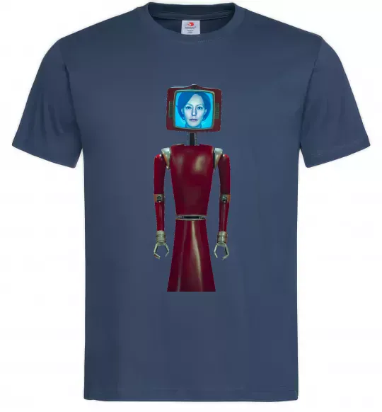 Мужская футболка Cassandra robo Темно-синий фото