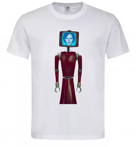 Мужская футболка Cassandra robo Белый фото