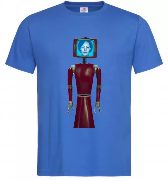 Мужская футболка Cassandra robo Ярко-синий фото