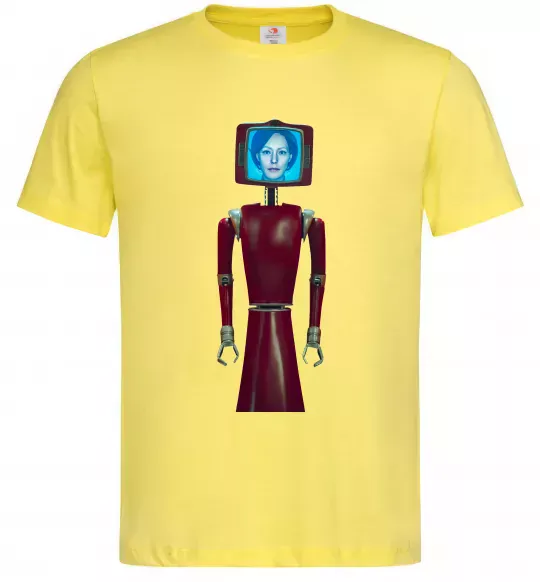 Мужская футболка Cassandra robo Лимонный фото