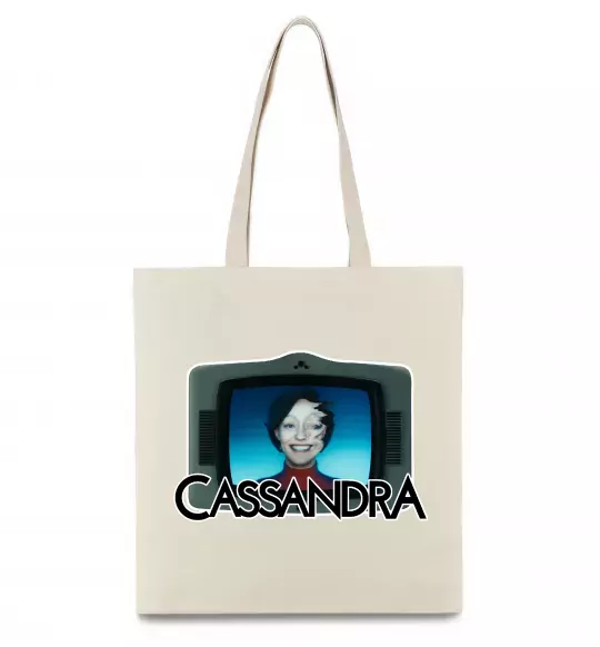Еко-сумка Cassandra TV Бежевий фото