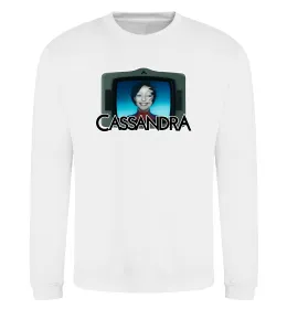 Світшот Cassandra TV Білий фото