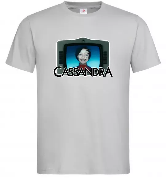 Мужская футболка Cassandra TV Серый фото