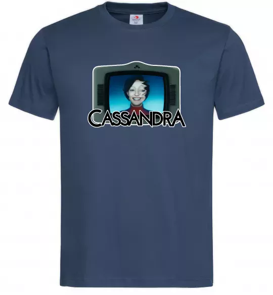 Мужская футболка Cassandra TV Темно-синий фото