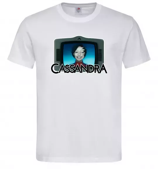 Мужская футболка Cassandra TV Белый фото