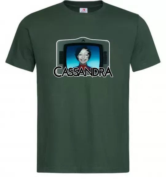 Мужская футболка Cassandra TV Темно-зеленый фото
