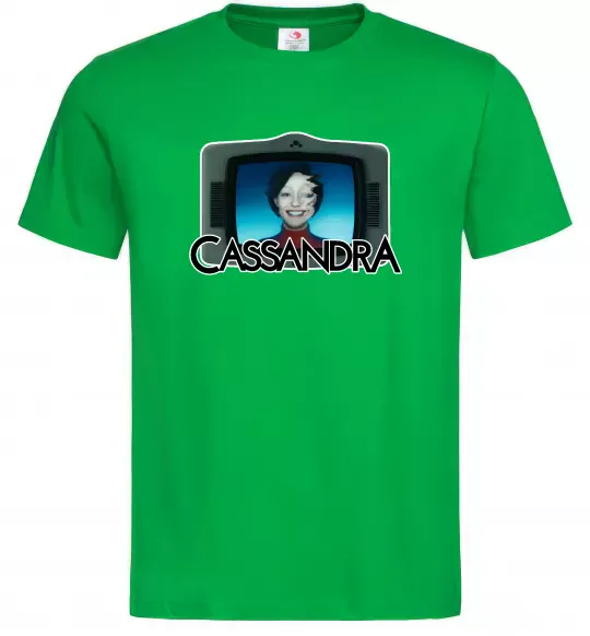 Мужская футболка Cassandra TV Зеленый фото