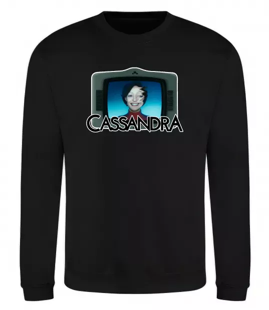 Світшот Cassandra TV Чорний фото