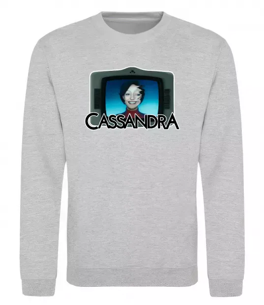 Світшот Cassandra TV Сірий меланж фото