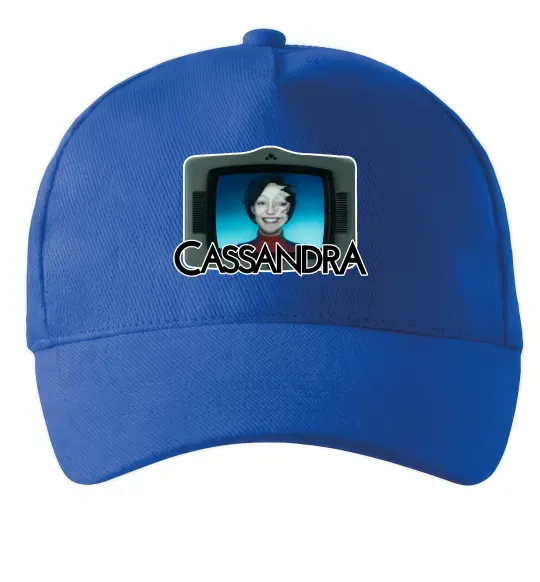 Кепка Cassandra TV Ярко-синий фото