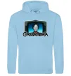 Мужская толстовка (худи) Cassandra TV Голубой фото