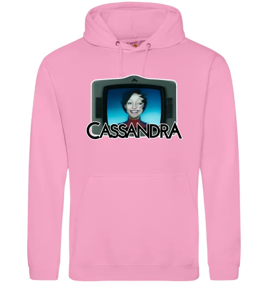 Женская толстовка (худи) Cassandra TV Розовый фото