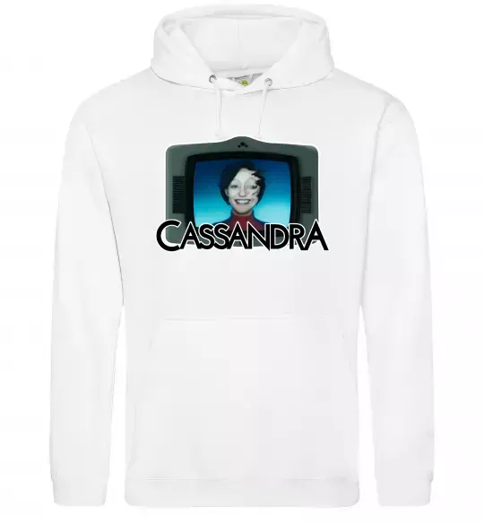 Жіноча толстовка (худі) Cassandra TV Білий фото