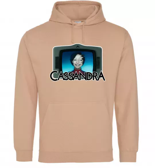 Жіноча толстовка (худі) Cassandra TV Пісочний фото