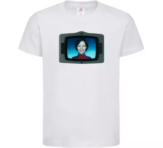 Дитяча футболка TV Cassandra Білий фото