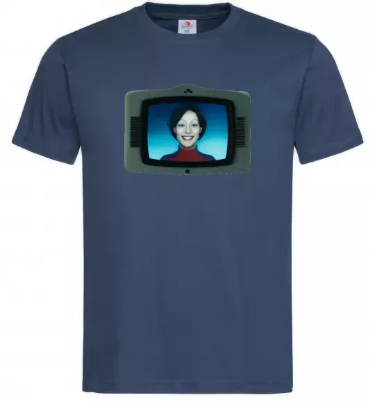 Мужская футболка TV Cassandra Темно-синий фото
