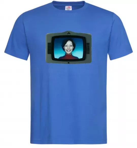 Мужская футболка TV Cassandra Ярко-синий фото