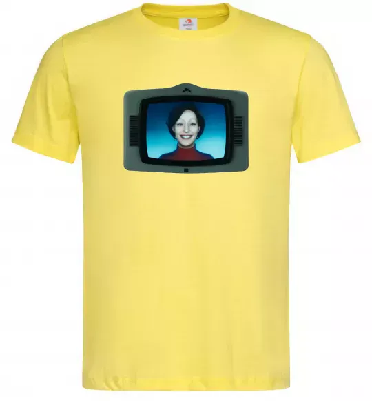 Мужская футболка TV Cassandra Лимонный фото