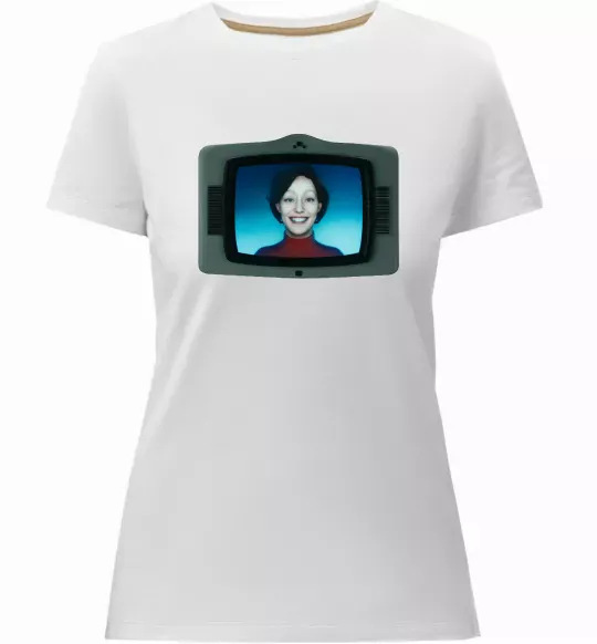 Женская премиум футболка TV Cassandra Белый фото