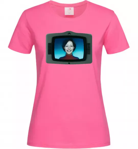 Женская футболка TV Cassandra Ярко-розовый фото
