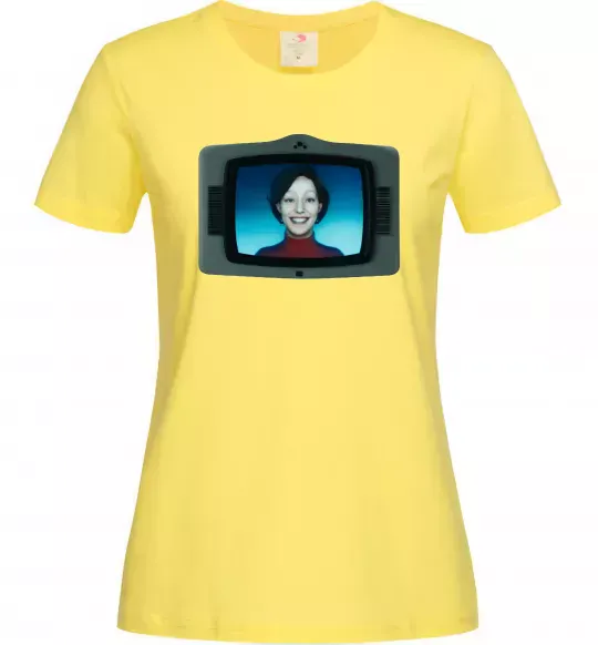 Женская футболка TV Cassandra Лимонный фото