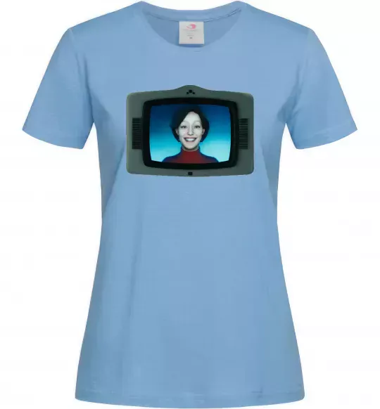 Женская футболка TV Cassandra Голубой фото