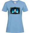 Женская футболка TV Cassandra Голубой фото