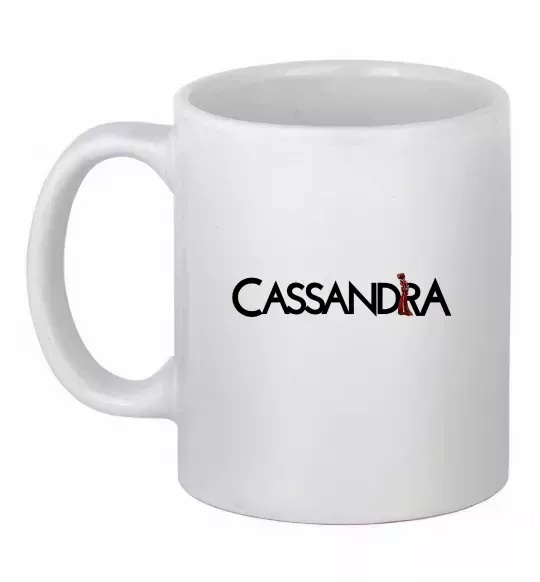 Чашка керамічна Cassandra Білий фото