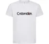 Детская футболка Cassandra Белый фото